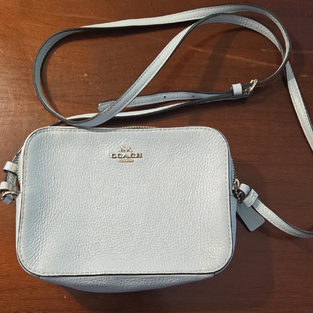 Coach Sky Blue Crossbody Bag